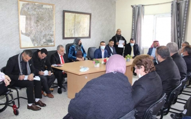 من مراسم الاستلام والتسليم لمجلس بلدية الخضر 29/12/2021 (2)